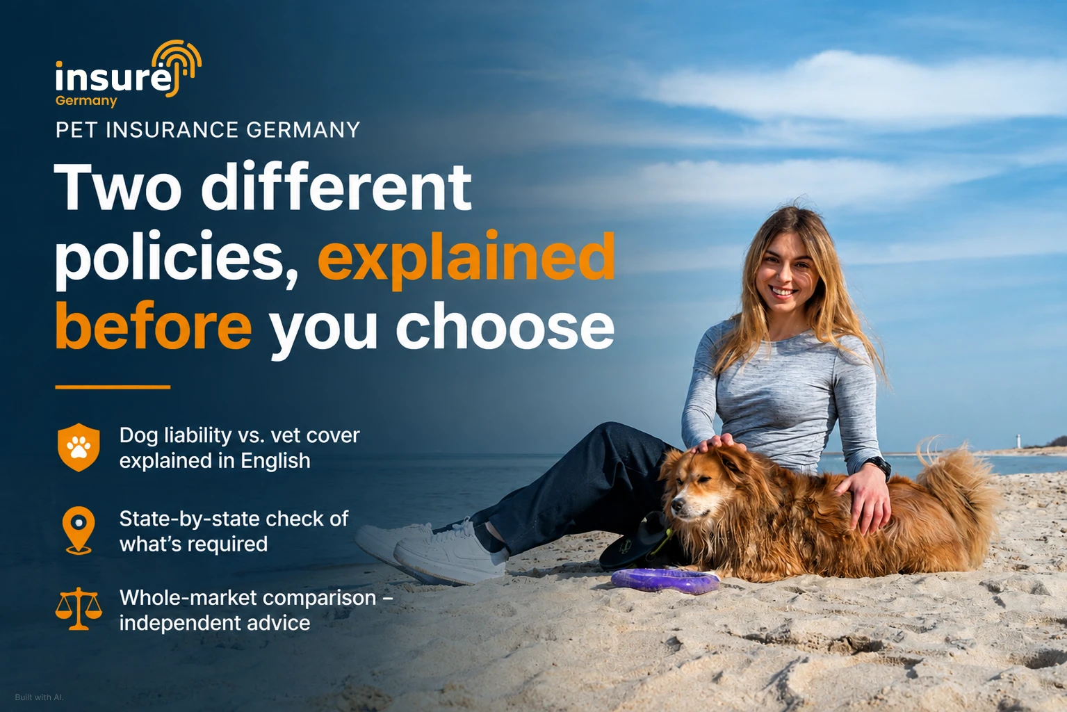Pet insurance Germany explained – dog liability insurance and pet health insurance for expats choosing pet cover in Germany